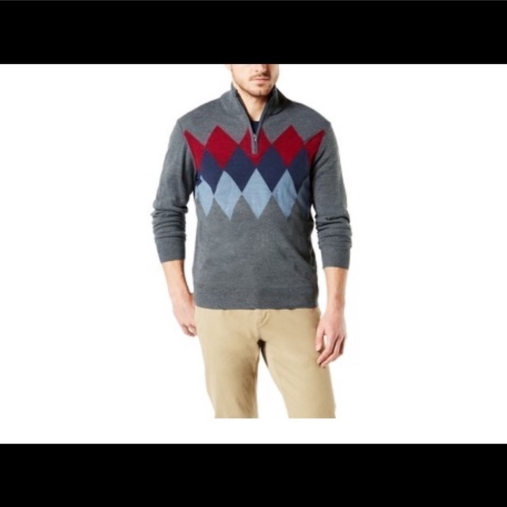 Men's Dockers‎ Classic-Fit Quarter-Zip Sweater